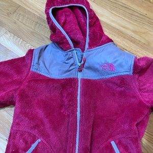 Girls pink fleece